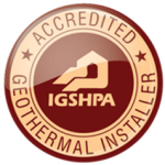 IGSHPA Accredited Geothermal Installer badge