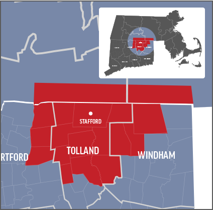 stafford mechanical service area map