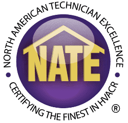 Certified NATE Trained Technicians