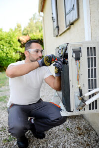 HVAC service technician