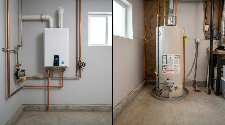 Tankless vs Traditional Water Heaters: Which Is Right for Your Home? featured image