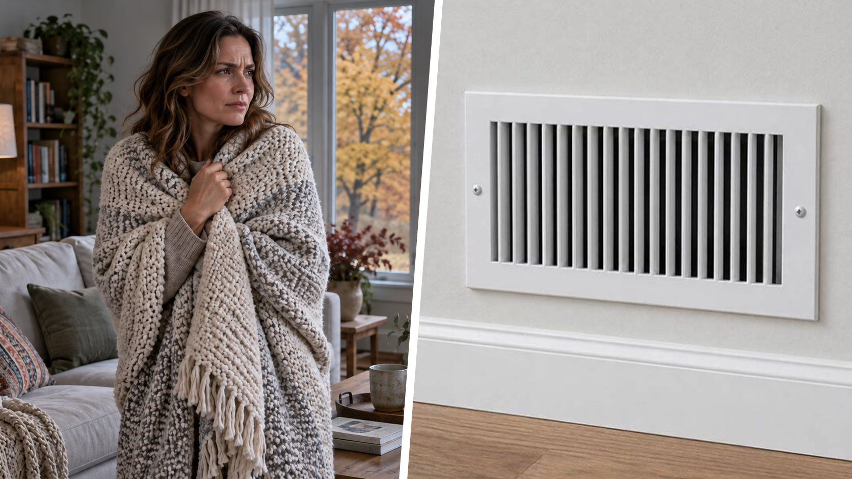furnace blowing cold air
