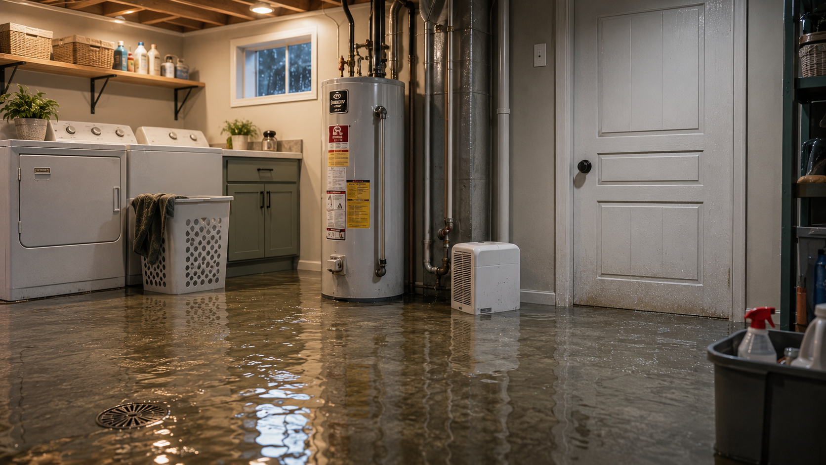 sewer backup after heavy rain